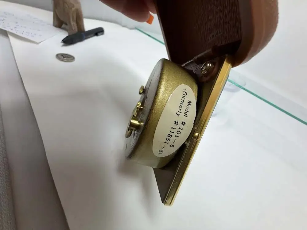 Vintage Sunrise Travel Folding Alarm Clock Model 101-5